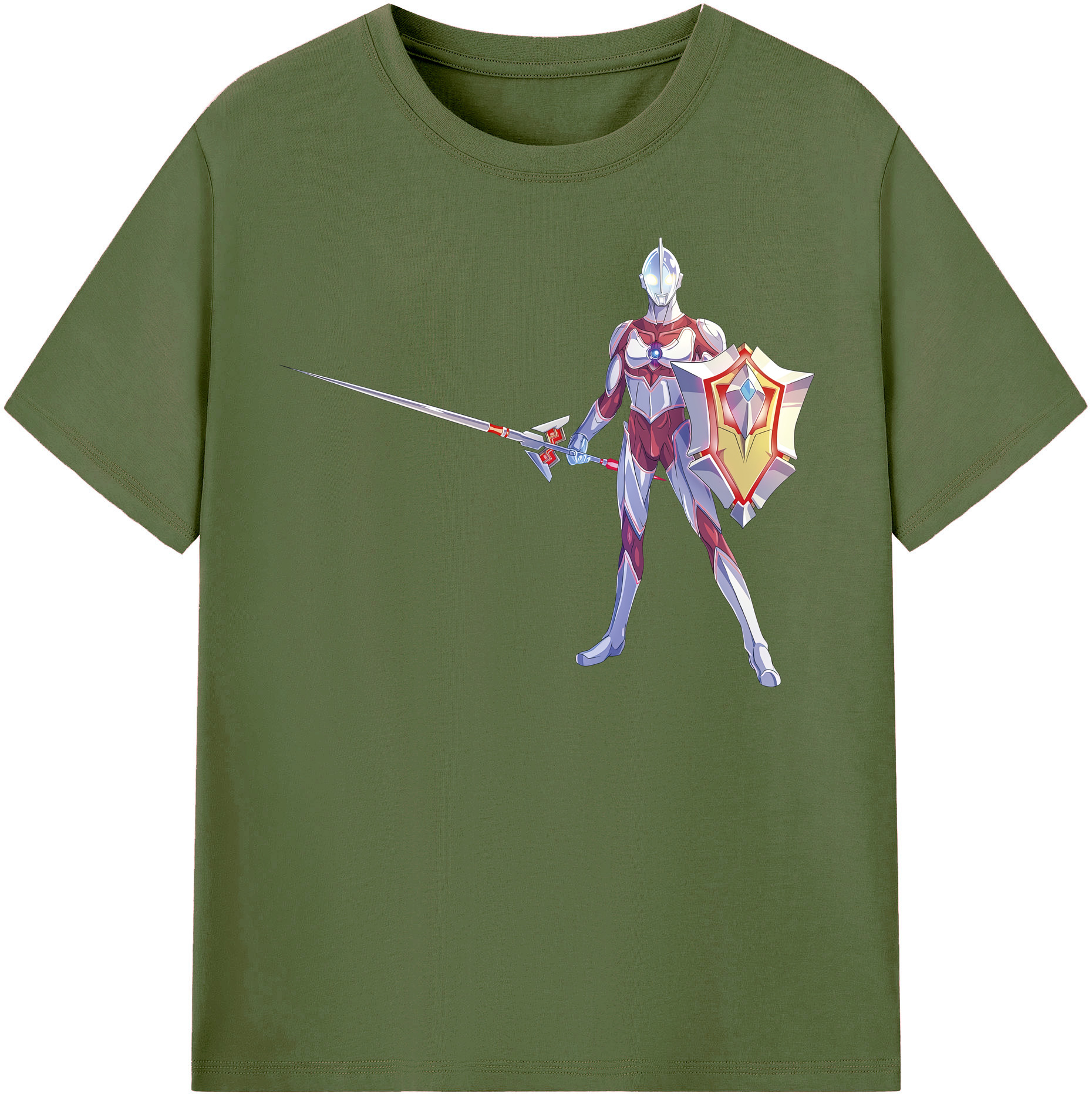 （画像用） ウルトラマン Ultraman 綿100％半袖Tシャツ（フロントプリント）